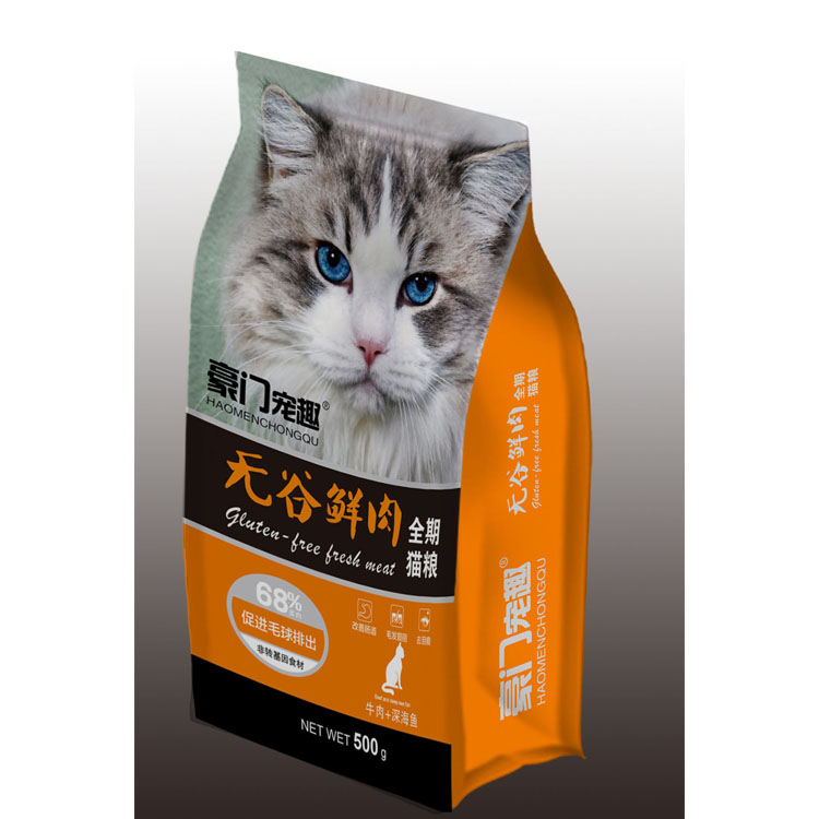 豪門鮮肉無(wú)谷貓糧0.5kg